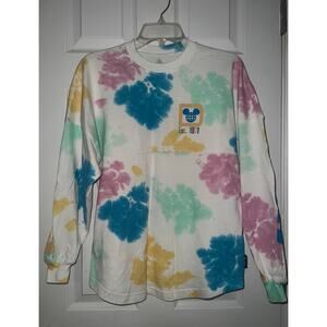 Walt Disney World Resort WDW Pastel Tie Dye Spirit Jersey T-Shirt Sz XS X-Small